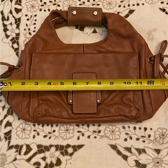 **RARE** VINTAGE KATE SPADE BROWN LEATHER BAG - Picture 6 of 10